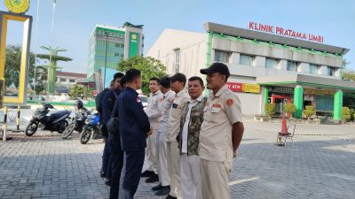 Di Balik Tegaknya Disiplin Kampus: Potret Perjuangan Security UMRI